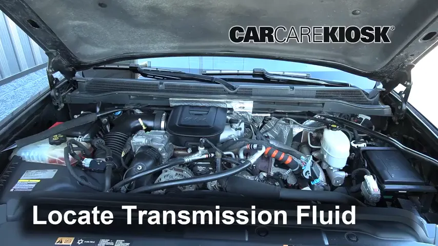 2016 GMC Sierra 2500 HD Denali 6.6L V8 Turbo Diesel Transmission Fluid